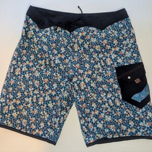 Trovata Men’s Floral Board Shorts, Size 36
